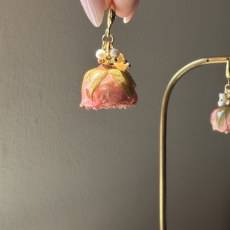 Blossom Rose Küpe ✨