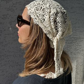 Dantel Çiçek Model Bandana & Şal ✨