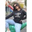 Siyah Love Stripes Sweat