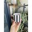 Black Striped Mug