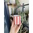 Red Striped Mug