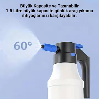 1.5Lt Yüksek Basınçlı Şarjlı Tam Otomatik Köpük Makinası