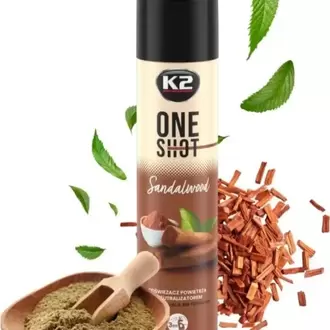 K2 ONE SHOT SANDAL AĞACI 600ml Koku giderici ve oda spreyi