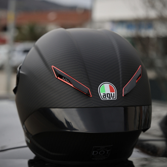 AGV PİSTA GP RR MAT CARBON RED
