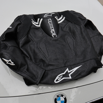 Alpinestars Hörgüçlü Deri Racing Mont 