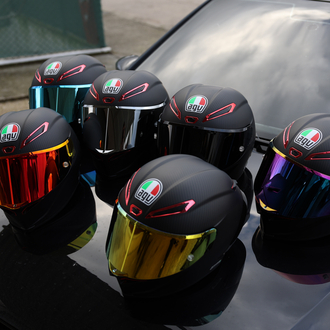 AGV PİSTA GP RR MAT CARBON RED