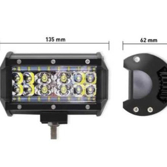 Knmaster Hügel 84W Kırmızı Sarı Renk Bar Tipi Led Sis Farı