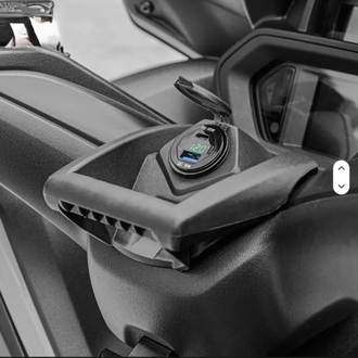 Yamaha Xmax Telefon Tutucu Kapak Şarj soketli