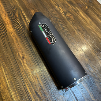 Gpr Furore Evo4 Poppy E Onaylı Orjinal Egzoz/53 mm Giriş 40 Cm Uzunluk