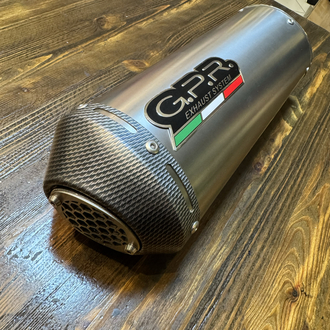 Gpr Street Fight Titanium E Onaylı Orjinal Egzoz /53 mm Giriş 40 cm Uzunluk