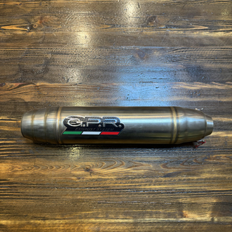 Gpr Deeptone İnox E Onaylı Orjinal Egzoz /53 mm Giriş 45 cm Uzunluk