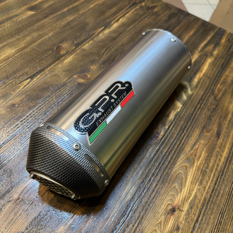 Gpr Street Fight Titanium E Onaylı Orjinal Egzoz /53 mm Giriş 40 cm Uzunluk