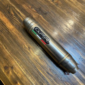 Gpr Deeptone İnox E Onaylı Orjinal Egzoz /53 mm Giriş 45 cm Uzunluk