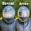 Motosiklet Kask Vizör Buğu Önleyici Anti Sis.!
