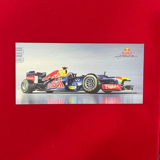 Sebastian Vettel Red Bull 2012 Sürücü Kartı