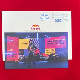 Max Verstappen 2024 İmzalı Kart