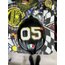 Agv k1 hologram sticker set