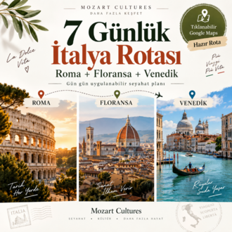 7 Günlük İtalya Rotası