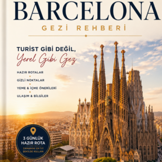 Barcelona Gezi Rehberi PDF | Türkçe Dijital Seyahat Rehberi İspanya Barcelona Gezi Planı