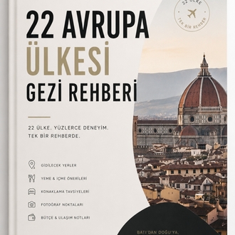 22 ÜLKEYİ TEK BİR KİTAPÇIKLA GEZDİM