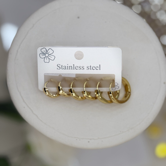 Stainless Steel Halka Küpe