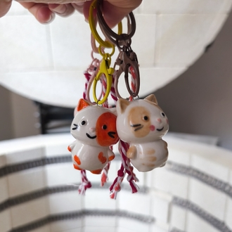 Kedi Charm-Anahtarlık