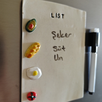 Liste Magnet (kalem dahil)