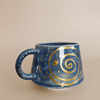 Spiral Döngü Porselen Fincan 200 ml