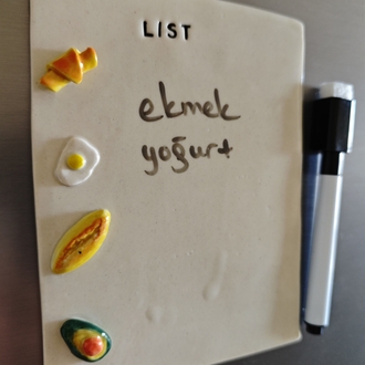 Liste Magnet (kalem dahil)