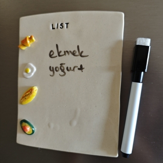 Liste Magnet (kalem dahil)