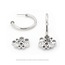 Halka küpeler için Swarovski® Kristalli Aksesuar