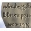 Alfabe & Sayı Damga Seti