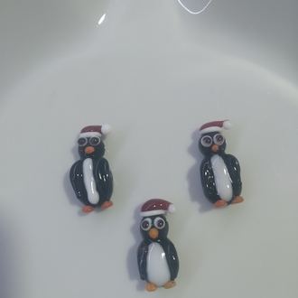 Murano Cam Yılbaşı Penguen