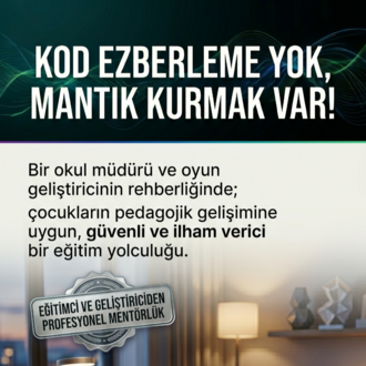 MuratErdemirLab | Çarşamba Seansı: Yapay Zeka ile Oyun Tasarım Atölyesi