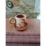 Seramik e yapımı orjinal fincan