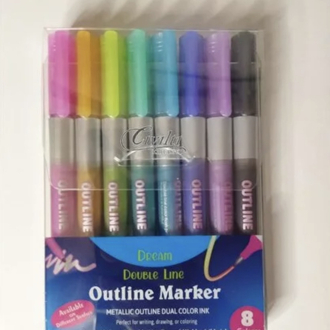 Outline Marker 8 li Set