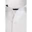 MET erkek beyaz mat saten pamuklu slim fit gömlek 