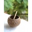Coco cup pyramide + you are beauiful mottolu bambu pipet