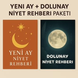 Yeni Ay & Dolunay Niyet Rehberi Paketi