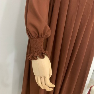 Önü Düğmeli Elbise