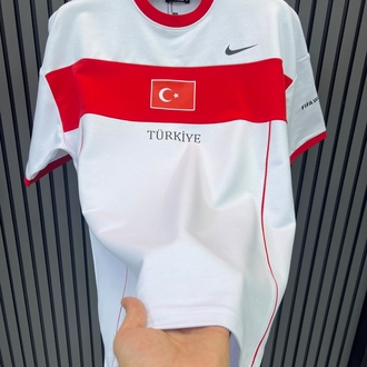 Beyaz Türkiye FIFA WORLD CUP T-shirt 