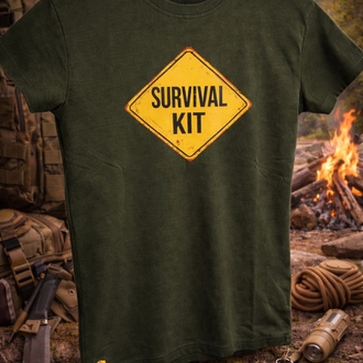 Survival Kit Haki T-Shirt