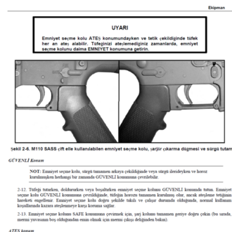 Keskin Nişancı (Sniper) Eğitim ve Operasyon El Kitabı - TC 3-22.10