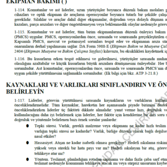 Yürüyüşler ATP 3-21.18 | US Army Piyade Yürüyüşleri ve Askerî Hareket Doktrini