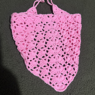 Pembe Saç Bandana