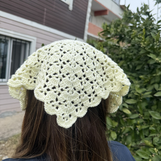 Krem Saç Bandana