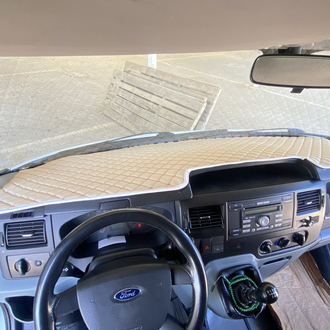 FORD TRANSİT 2007/2012 model arası BEJ, BEJ Püskülsüz Torpido ÖRTÜSÜ