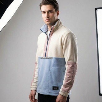 Harper & Lewis Unisex Çeyrek Fermuarlı Polar