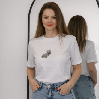 Beymen Club Taş İşlemeli Beyaz T-Shirt | Minimal & Şık Günlük Kombin