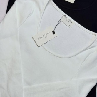 Kadın Basic Uzun Kollu T-Shirt